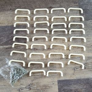 Bundle 34 Vintage plastic cabinets handles pull